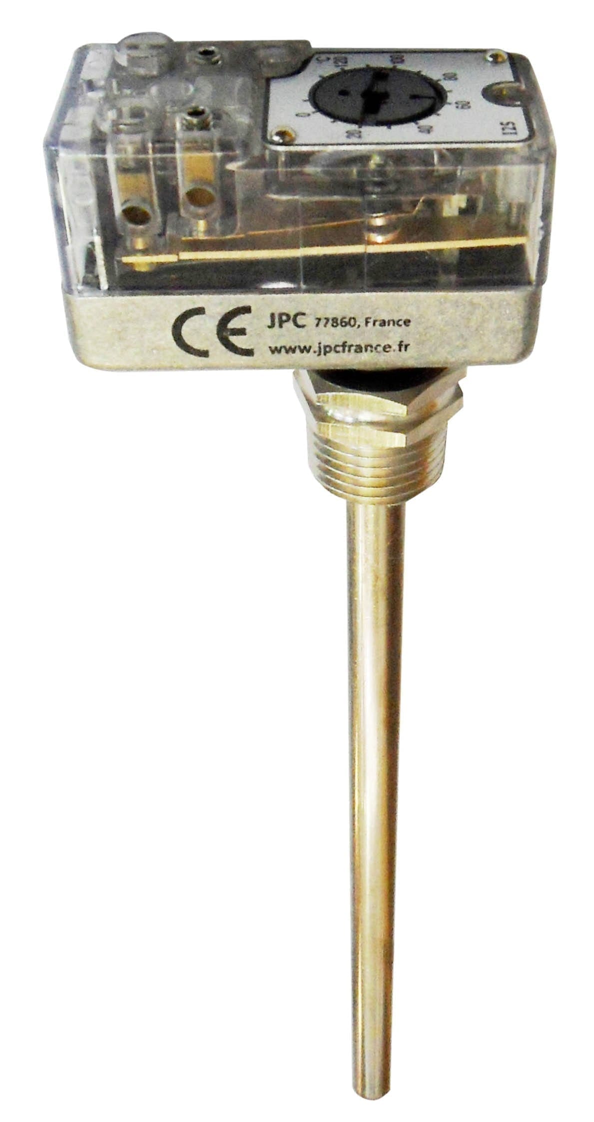 Thermostat à disque extraplat étanche, 4A 250 V – JPC France